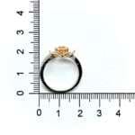 rose gold finished new design ring