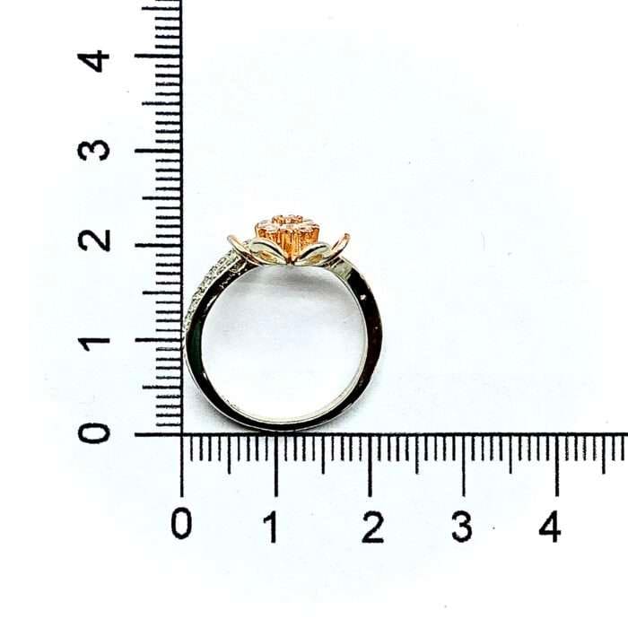 rose gold finished new design ring