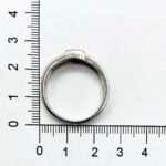 Black Zircon Ring With Micro Zircon Stone Ring