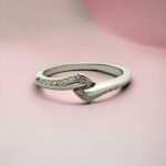 92.5 Sterling Silver With Arrow Design Ring