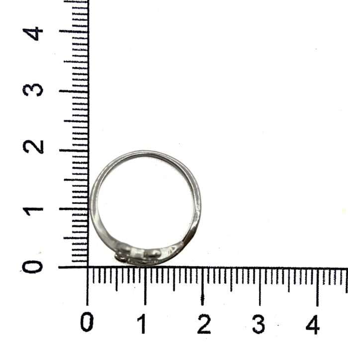 Sterling Silver Ring With Leaf Design