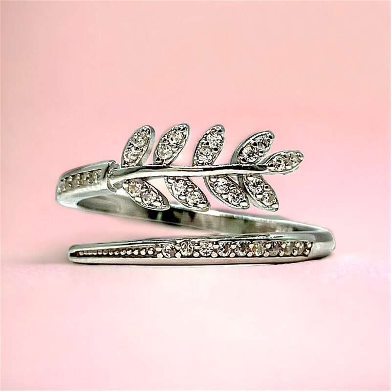 SILVERLILY LEAD DESIGN RING