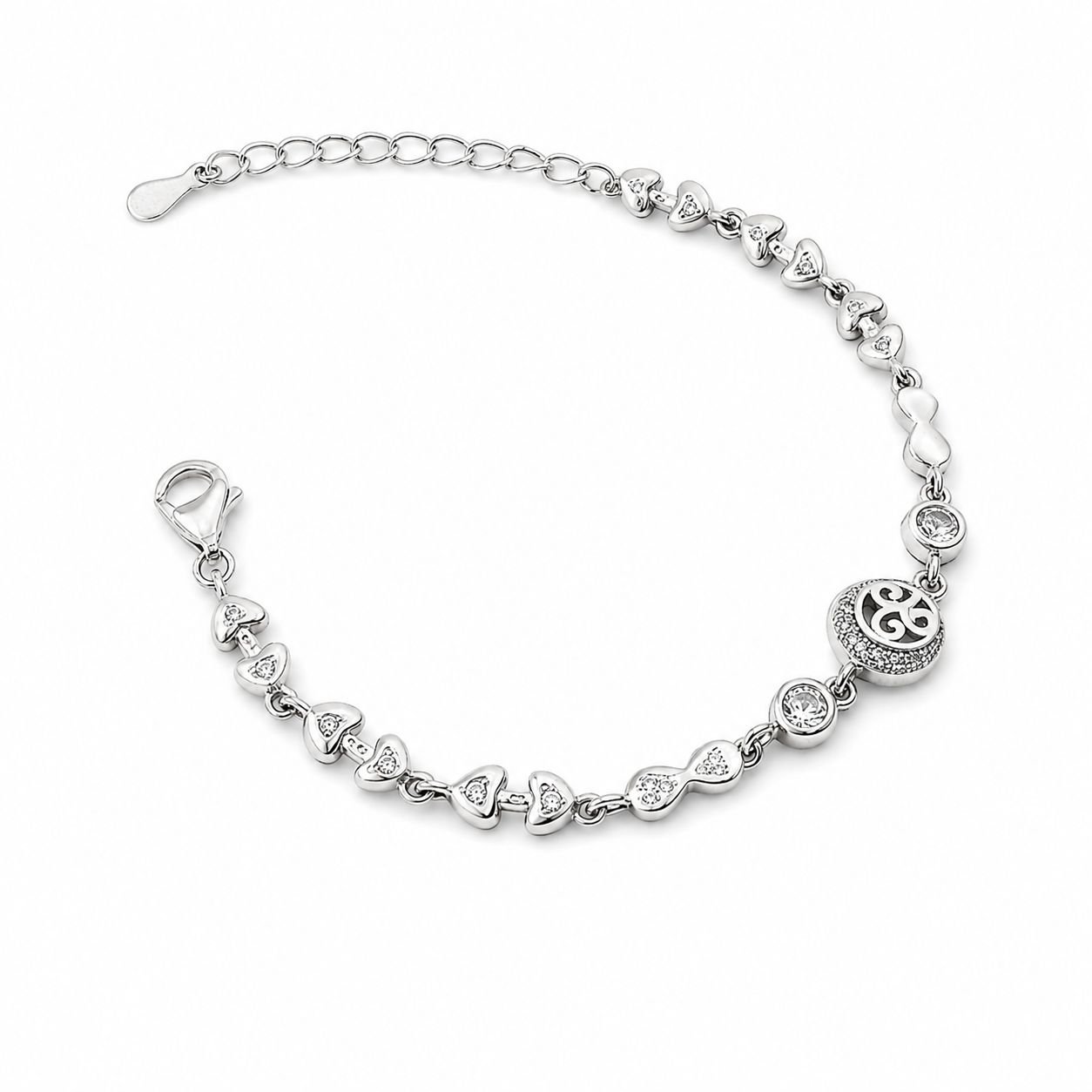 Silverlily Moonlit Meadow Sterling Bracelet