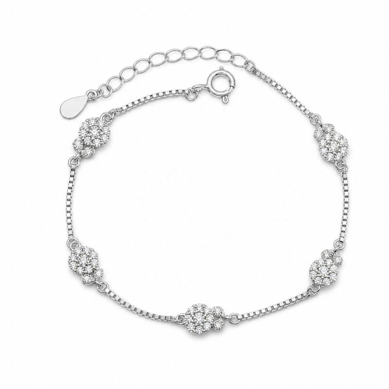 Stellar Sparkle Sterling Bracelet