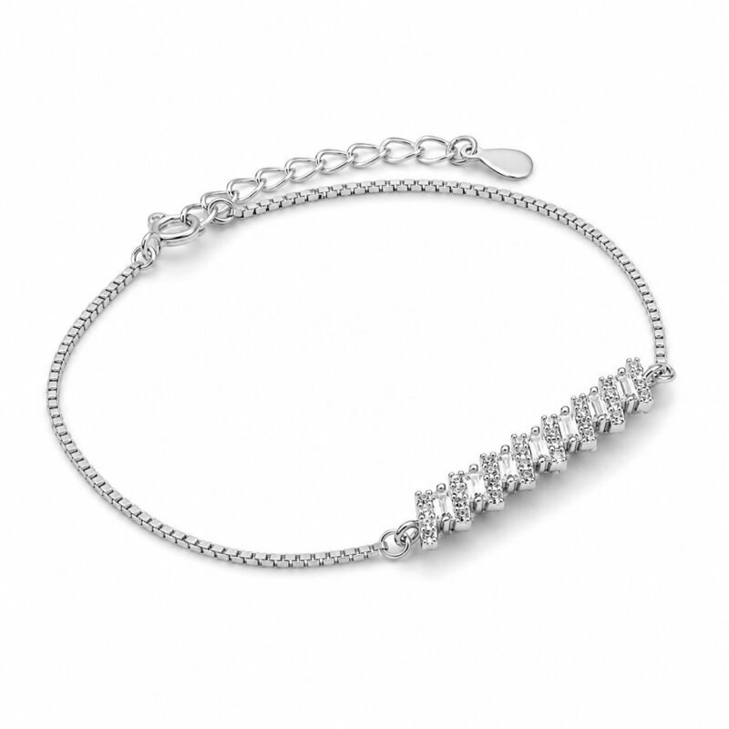 Sterling Silver Snowflake Bracelet