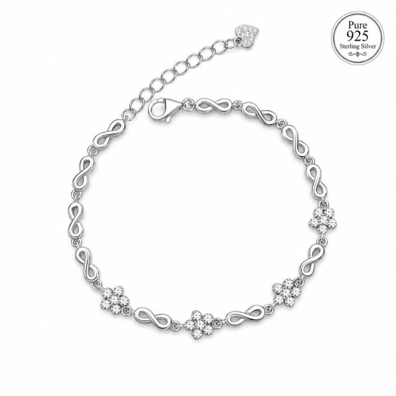 silverlily_infinity_floral_bracelet