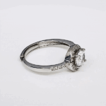 Silver Diamond Ring - SILVERLILY RING