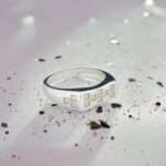 BROTHERS ZIRCON 92.5 FINE SILVER RING - silverlily ring