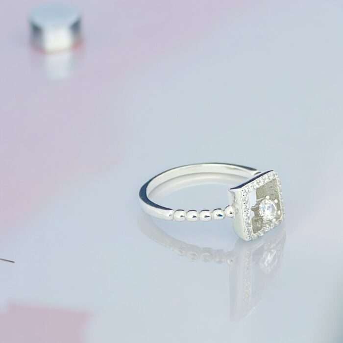 Silver Friendship Ring - silverlily ring