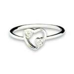 Heart With AAA Standard Zirconia Stones