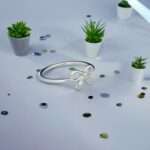 Promise Ring With AAA Standard Zirconia Stones - silverlily ring