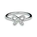 Promise Ring With AAA Standard Zirconia Stones - silverlily ring