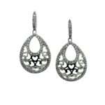 SILVER DROP EARRING