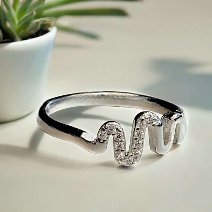 Serenity Sparkle Zircon Ring