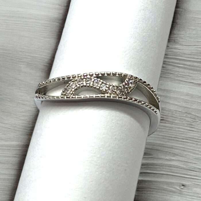 Ocean Wave 92.5 Sterling Silver ring