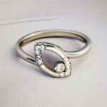 Sterling Silver 92.5 Diamond Ring