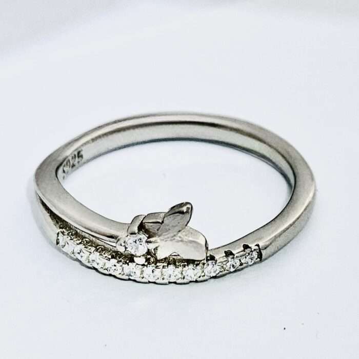 Butterfly 92.5 sterling silver ring