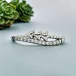 Silver Lining 92.5 Sterling Silver Diamond Ring