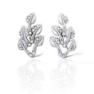 SILVER LOVE OF NATURE EARRING - SILVERLILY EARRING
