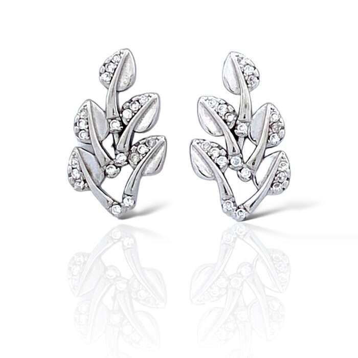 SILVER LOVE OF NATURE EARRING - SILVERLILY EARRING