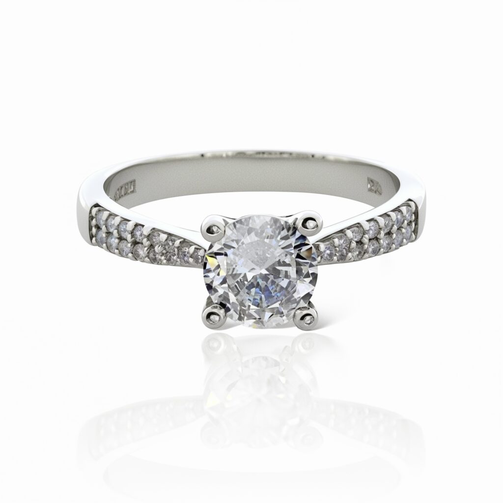 Modern Solitaire Ring For Women | Rings for Ladies and Girls | Gift for Womens | With Certificate of Authenticity and 925 Stamp