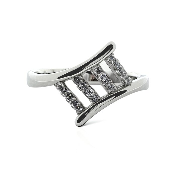 Fancy Designer Zircon Ring | Rings for Ladies and Girls | Gift for Womens | With Certificate of Authenticity and 925 Stamp