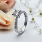 Modern Solitaire Ring For Women | Rings for Ladies and Girls | Gift for Womens | With Certificate of Authenticity and 925 Stamp