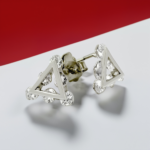 AMERICAN DIAMOND SILVER STUDS
