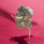 PURE SILVER JASWAND PHOOL FOR GANESHA