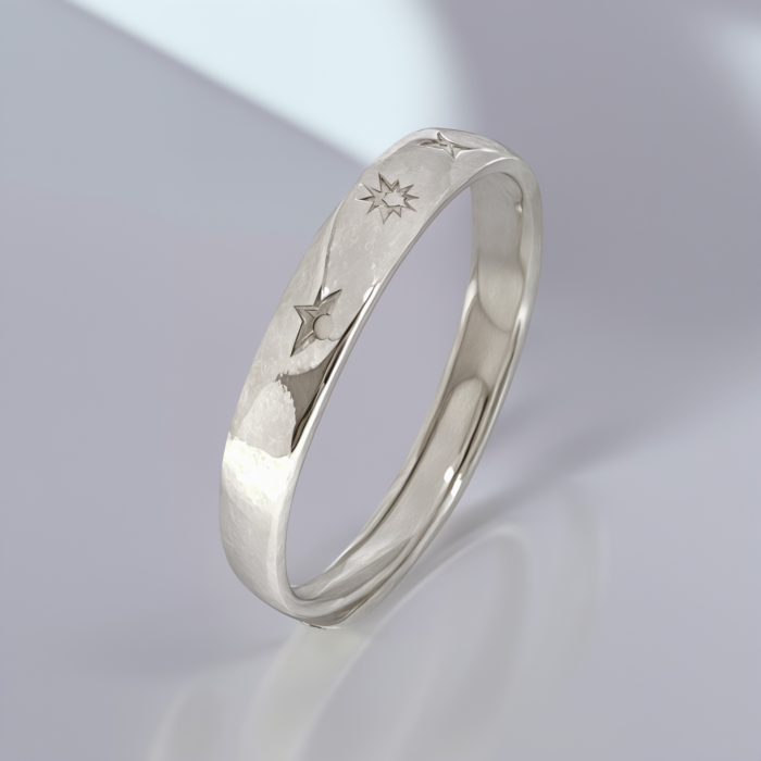 Star Wedding Band | SILVERLILY