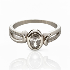 Graceful Elegance Silver Ring | SILVERLILY