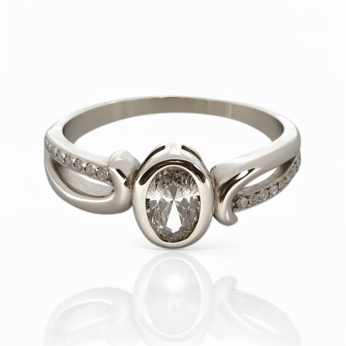 Graceful Elegance Silver Ring | SILVERLILY