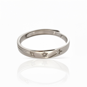 Star Wedding Band | SILVERLILY