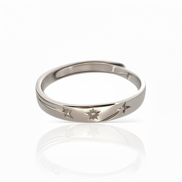 Star Wedding Band | SILVERLILY