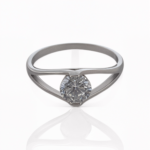 Single Solitaire Stone Ring | SILVERLILY