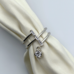 Sterling Silver Layered Ring | SILVERLILY