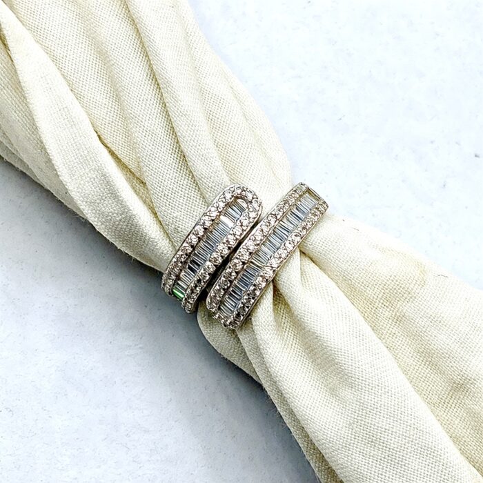Silver Layered Ring