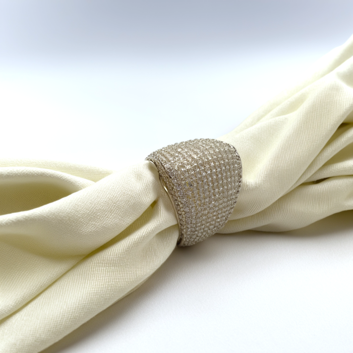 Vintage Cocktail 92.5 Sterling Silver Ring | SILVERLILY