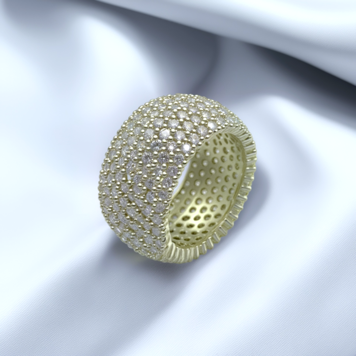 Sterling Silver Eternity Band Ring | SILVERLILY