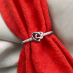 92.5 Sterling Silver Fancy Heart Ring | SILVERLILY