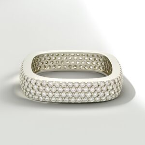 Square Style Band Ring | SILVERLILY