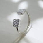 Double Bar Open Ring | SILVERLILY