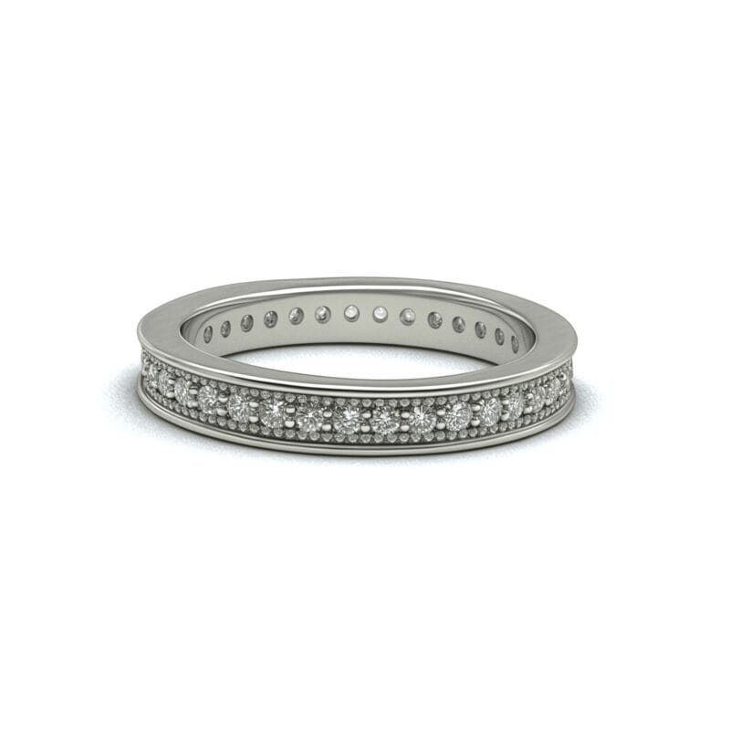 Silverlily Sterling Eternity Band