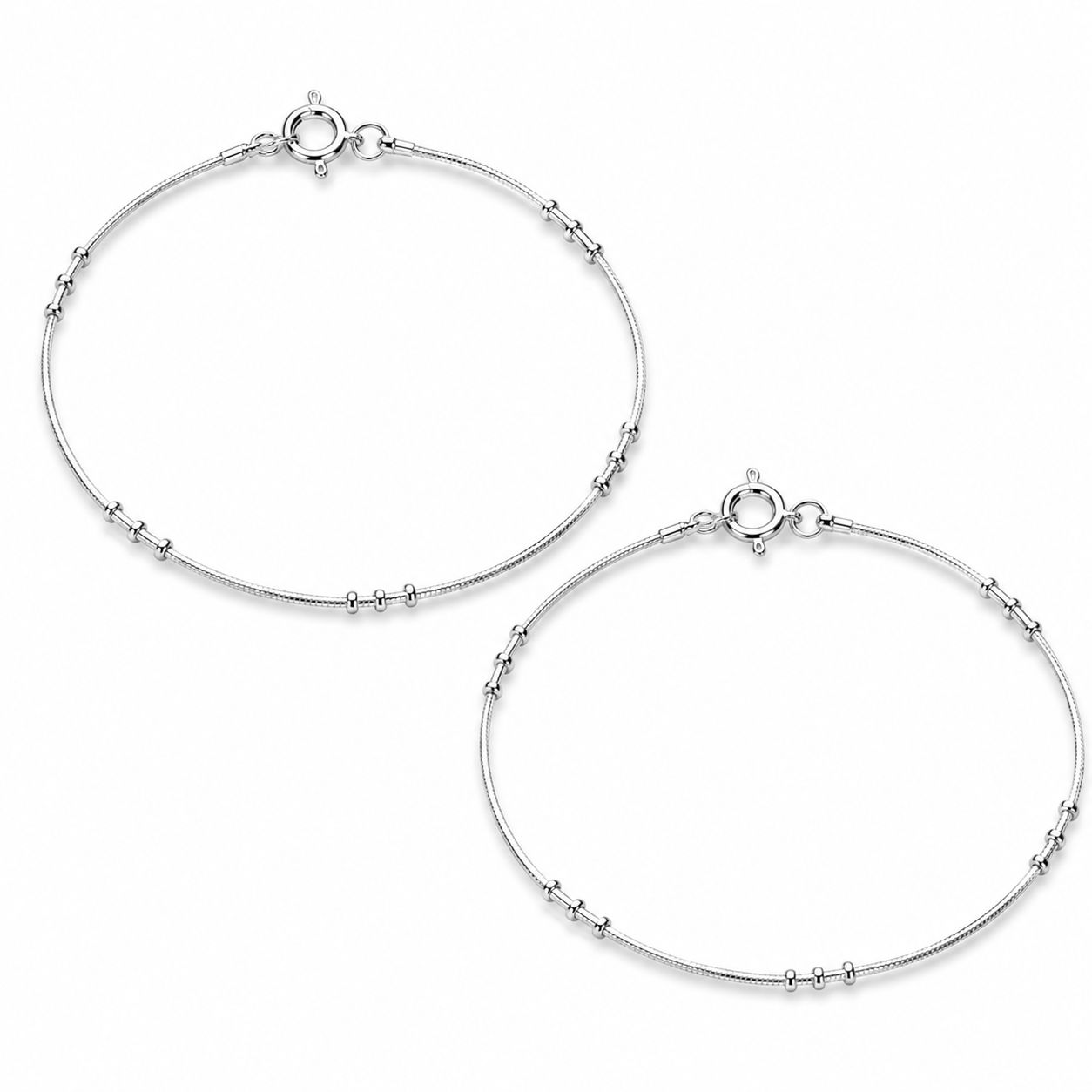 Silverlily Sterling Silver Anklet