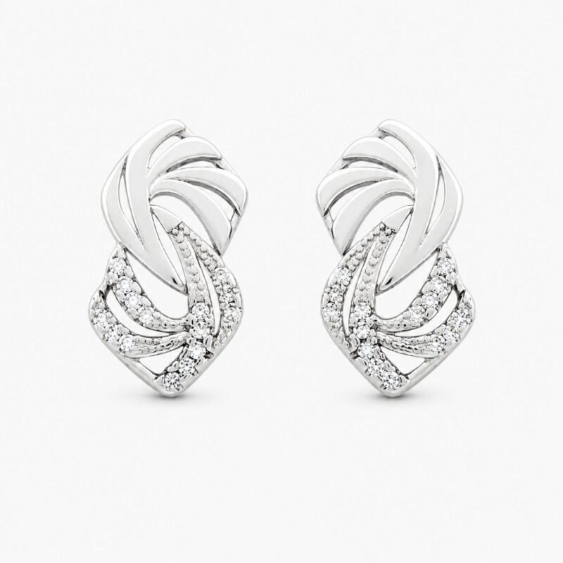 silverlily ornate silver studs